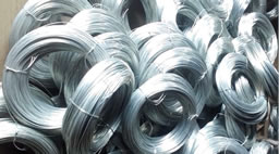 Hot dipped galvanized wire 8kg per roll BWG#22 (0.7mm)